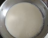 A picture of step 3 of Kesar Kalakand.