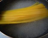 A picture of step 1 of One-pan Napolitan Spaghetti.