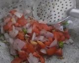 A picture of step 2 of Goan Style Potato Sukhi Bhaji.