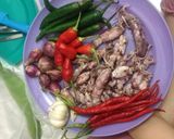 Foto langkah ke 1 dari resep Cumi & Pete Cabe Ijo.
