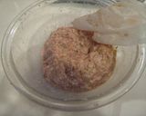 A picture of step 3 of Light and Fluffy Meatballs.