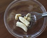 A picture of step 4 of Super Easy! Chewy Rice Flour Banana Cake.