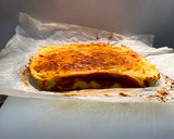 Foto del paso 3 de la receta: Quiche sin masa de puerros cebolla jamón y queso de cabra