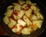 Foto langkah ke 4 dari resep Asinan Nanas.
