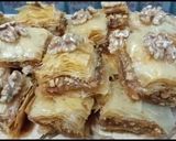 A picture of step 16 of Turkish Dessert walnuts Baqlava.
