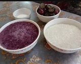 A picture of step 3 of Black currant (Violet) Shrikhand.