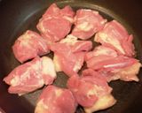 A picture of step 2 of Chicken and Prune Simmer.