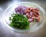 A picture of step 2 of Napolitan with Lots of Eggplants.
