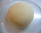 A picture of step 4 of Puffy Steamed Nikuman (Meat Filled Bao or Buns).