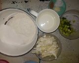 Foto langkah ke 1 dari resep Bakwan soun sayur.