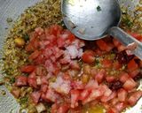 हरी मूंग दाल पालक की सब्जी (Moong dal Palak Sabji recipe in Hindi) रेसिपी चरण 8 फोटो