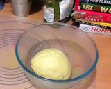 A picture of step 3 of Zopf - Swiss Sunday bread.