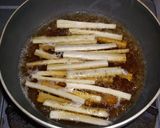 A picture of step 1 of Burdock Root Hachiman Rolls.