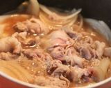 A picture of step 2 of Incredibly Simple Pork and Tofu with Mentsuyu.