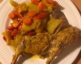 Foto del paso 6 de la receta Conejo al Brandy con verduras al horno