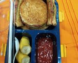 A picture of step 10 of Vegetable sandwich.