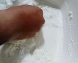 Foto langkah ke 3 dari resep Kue Apem Safar Khas Cirebon (Apem Putih Kinca Kelapa Parut).