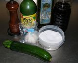 A picture of step 1 of Simple Zucchini Salad.