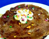 A picture of step 10 of Sattu-Jaggery Pancake (5 layers).