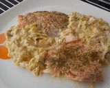 Foto del paso 17 de la receta: Salmón espolvoreado al horno y salsa de pescado ideal