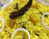 A picture of step 5 of Bashonti Pulao (Basanti Pulao).
