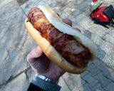 A picture of step 5 of Frankfurter Wraps.