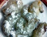 A picture of step 2 of shrimp with sesame seeds & honey.