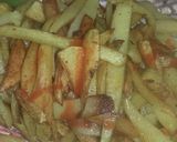 عکس مرحله 2 از دستور خوراک سیب زمینی با قارچ