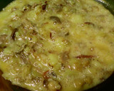 Foto del paso 3 de la receta: Tortilla de patata con ropa vieja de cocido