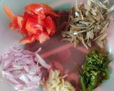 Foto langkah ke 2 dari resep Tumis Daun Pakis dengan Teri.