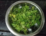 A picture of step 1 of Sandwich with Special Green Chutney.
