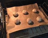 A picture of step 5 of Keto Vegan Dinner Rolls.