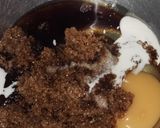 A picture of step 2 of Chocolate mayonnaise cake.