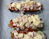 Foto del paso 6 de la receta: Berenjenas tipo pizza en microondas