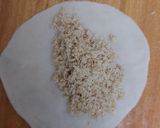 A picture of step 4 of Walnut gujhiya.