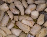 A picture of step 9 of Arvi Gosht.