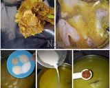 Foto langkah ke 4 dari resep Soto Ayam Kampung Kuah Santan.