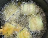 Hình bước làm 4 của món Món chay: cà tím cuốn chiên giòn
