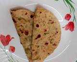 Moringa Leaves Paratha recipe step 4 photo