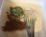 A picture of step 1 of Fafada chutney.