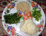 क्रिस्पी साबूदाना वड़ा / टिक्की (Crispy sabudana vada / tikki recipe in hindi) रेसिपी चरण 2 फोटो