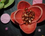 A picture of step 17 of Chocolate flowers.