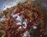 A picture of step 5 of Spicy Fajita pasta.