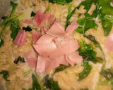 Foto del paso 3 de la receta: One pot pasta con espinaca, queso y jamón