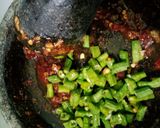 Foto langkah ke 3 dari resep Pencok Kacang Panjang #2.