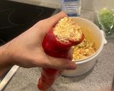 Reggeli töltött paprika recept fázis 3 fotója