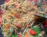 Foto langkah ke 5 dari resep Tumis Kates Pedas.