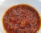 A picture of step 3 of Spicy red chutney.