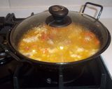 Foto del paso 8 de la receta: Sopa de rape y gamba roja