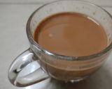 A picture of step 3 of Rose milk tea.